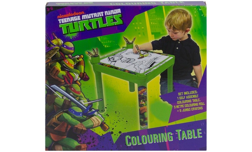 Image 11: Children's Colouring Table