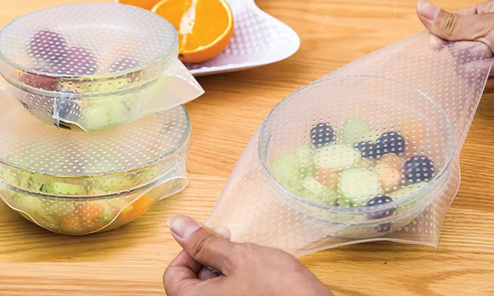 Up to 16 Reusable and Adjustable Silicone Food Covers - Primary Image