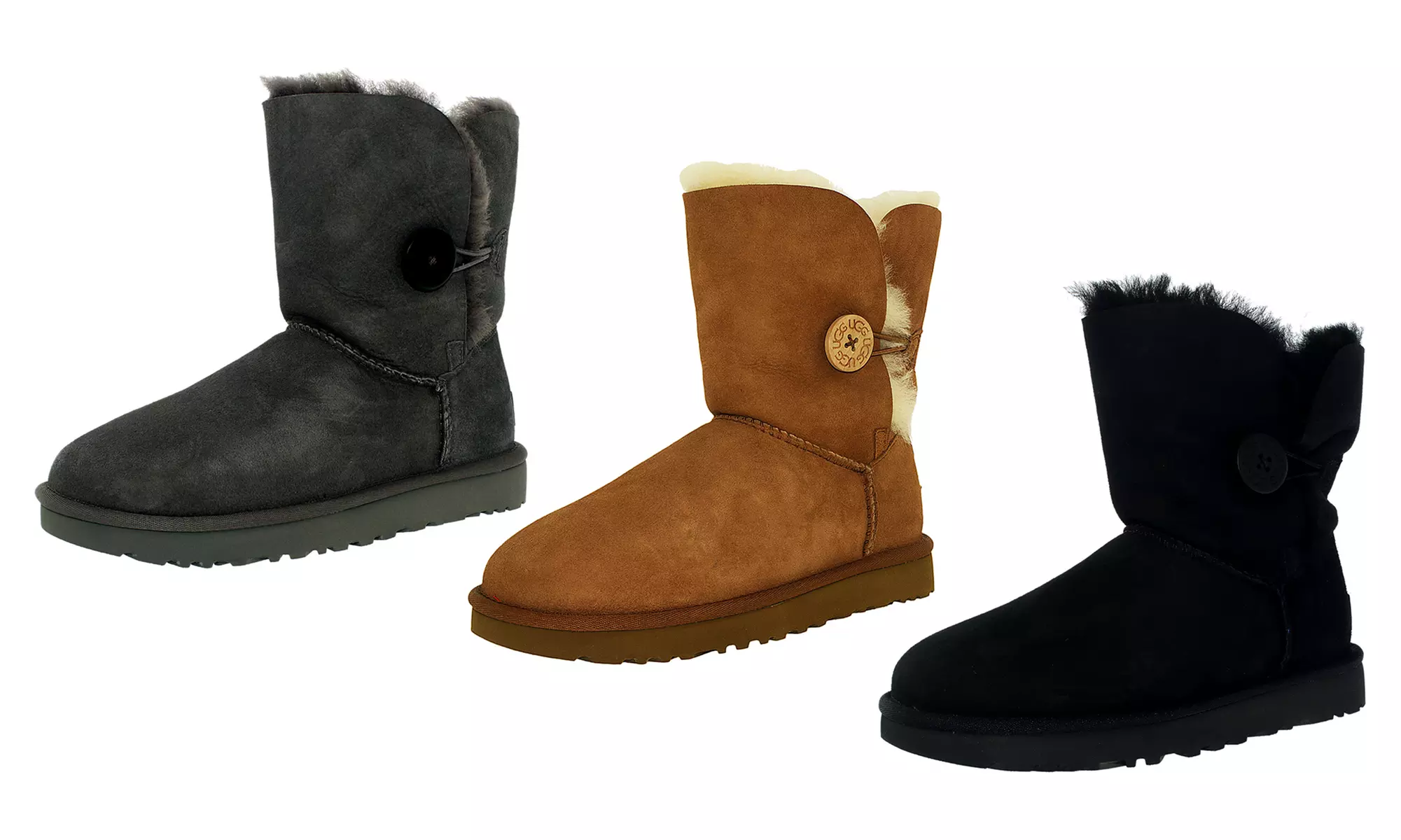 Ugg Women's Bailey Button II High-Top Sheepskin Boots - Primary Image