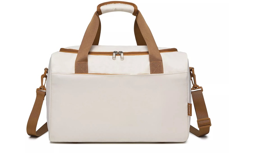 Image 10: KONO 20 Inch Cabin Suitcase and Holdall Bag