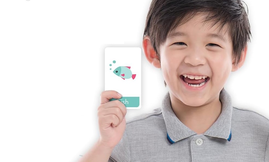 Image 6: Merka Toddler Flash Cards – Alphabet, Numbers, Colours & Shapes | 58 Educational Preschool Learning Flashcards Set