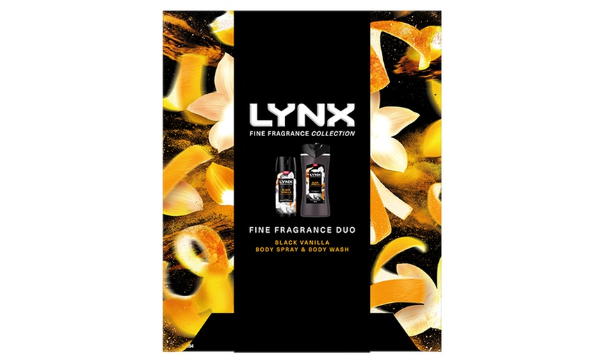 Image 2: Lynx Fine Fragrance Duo Collection Black Vanilla Gift Set for Him