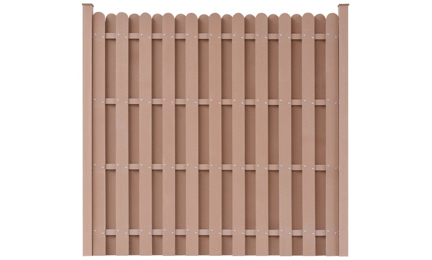 Image 9: WPC Fence Panel