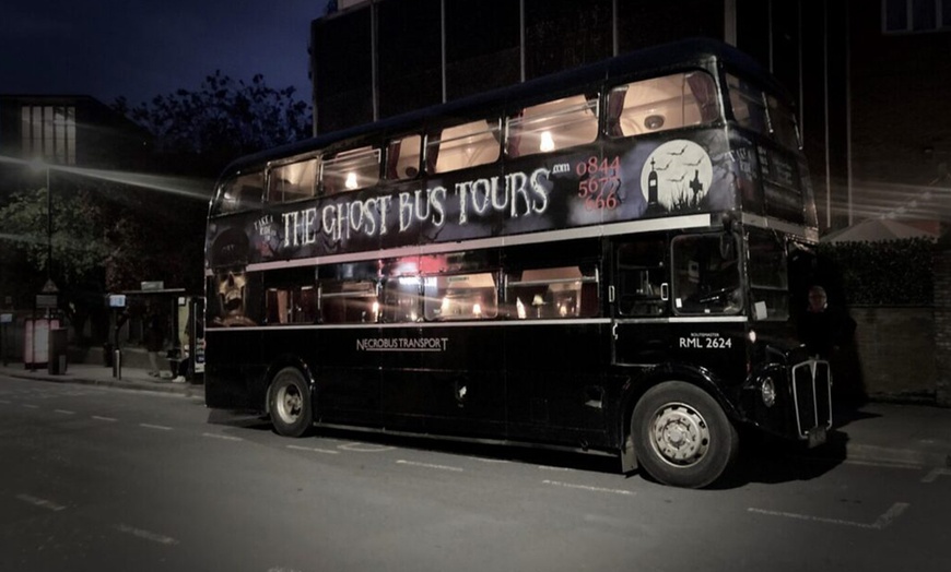 Image 1: Two, Three or Four Tickets for The York Ghost Bus Tours 