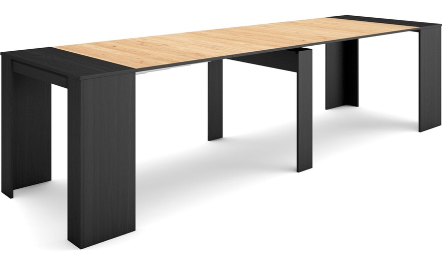 Image 34: New Table console extensible, Accueille jusqu'à 6 et 14 personnes En différentes couleurs