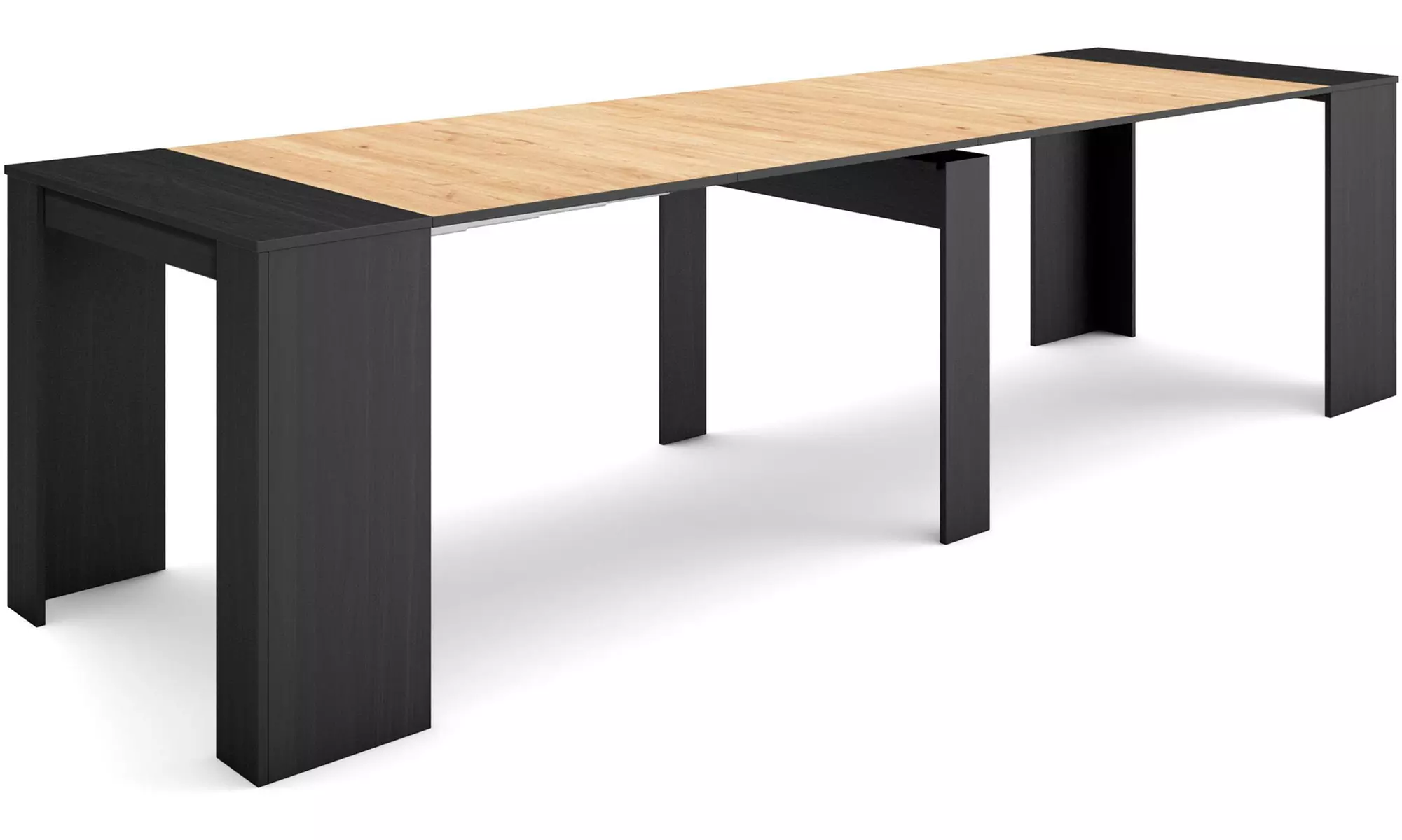 Ausziehbarer Konsolentisch