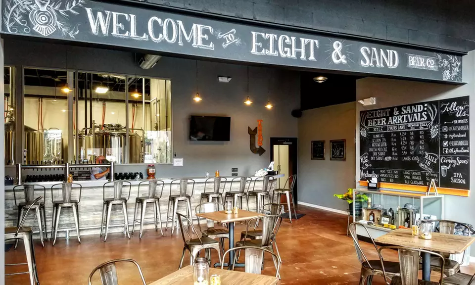Eight and Sand Beer Package for Two or Four at Eight And Sand Beer (Up to 32%  Off) - Primary Image
