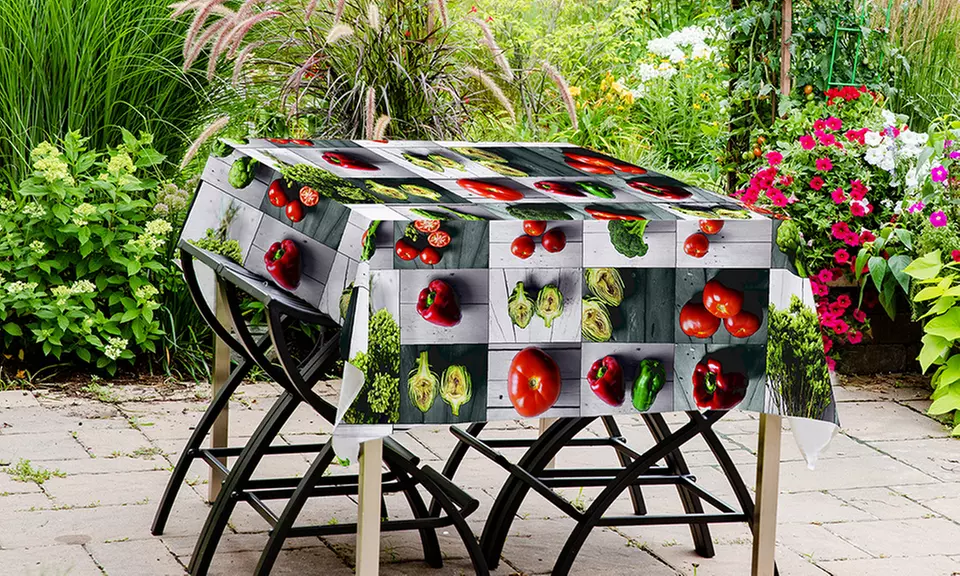 Tovaglia in Tela Cerata PVC Antimacchia per esterno e interno