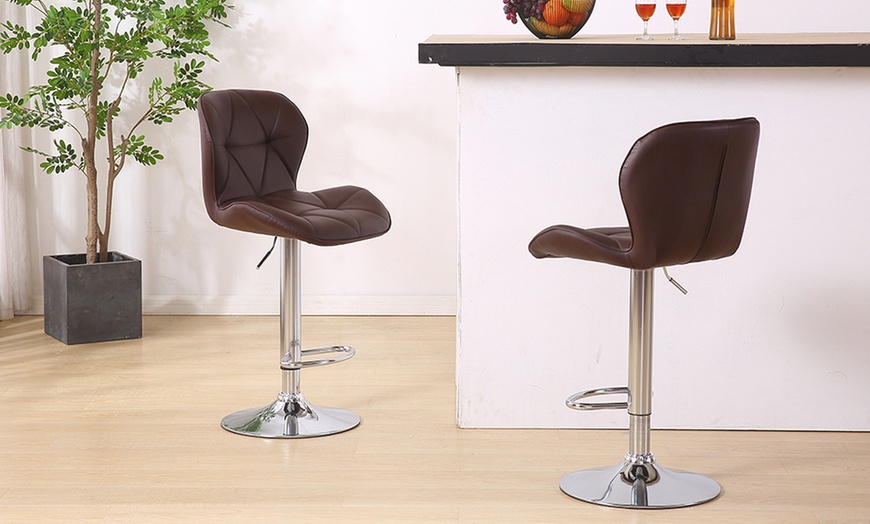 Image 38: Set of Two Bar Stools