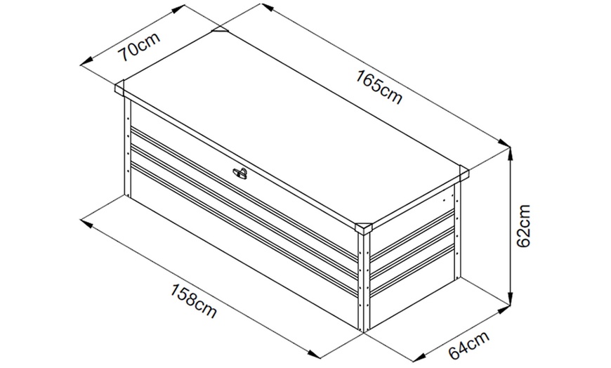 Image 7: Aluminium opbergkist