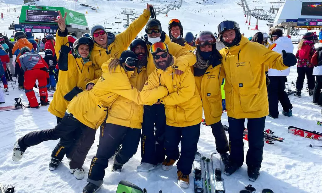 Curso de esquí o de snowboard para 1 o 2 personas