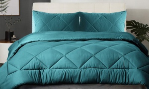 Mink Flannel Comforter Set