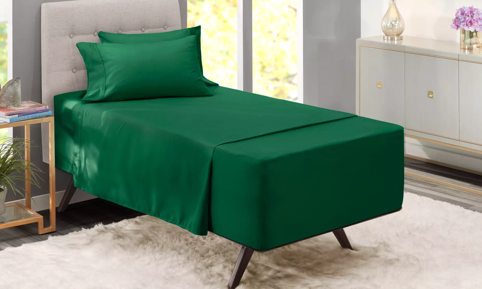 Nestl Extra Deep Pocket Sheets - 18-24 Inch Fitted Bed Sheet Set - 6 Piece