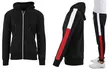 2-Piece Galaxy By Harvic Men's Heavyweight Slim-Fit Fleece Hoodie & Joggers Set (S–2XL) - Second Medium