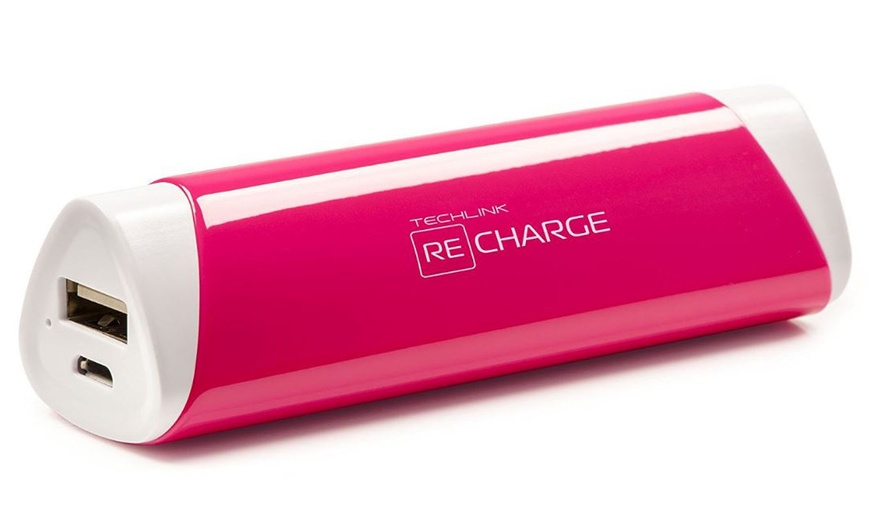 Image 10: Techlink Round Power Bank 