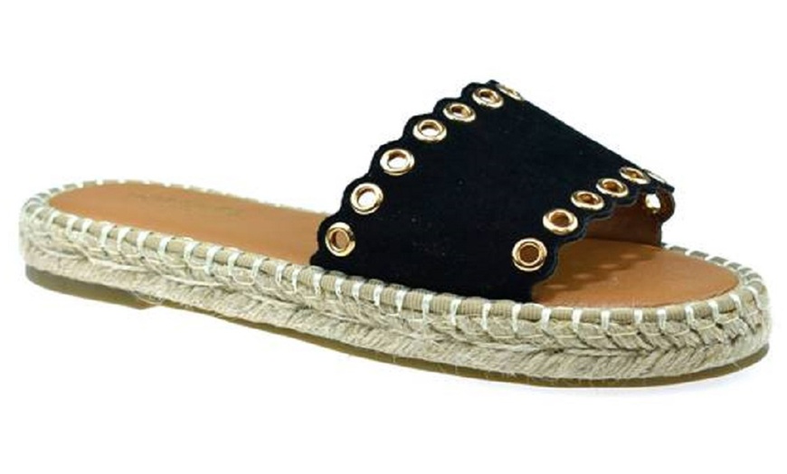 Image 4: Women's Espadrille Mules