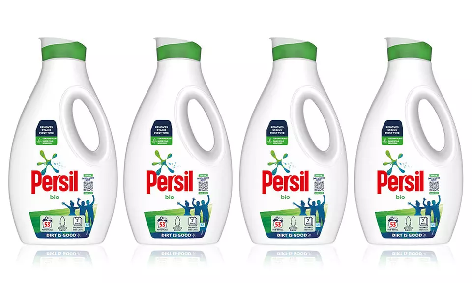 Two or Four Persil Laundry Washing Liquid Detergents