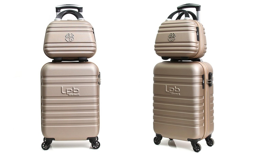 Image 20: Trolley Bag and Vanity Case Set