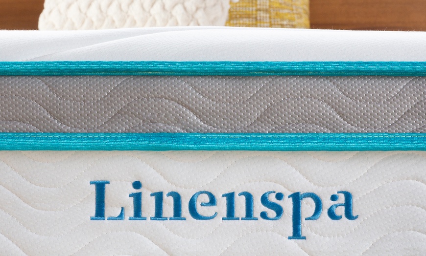 Linenspa 8" Memory Foam And Innerspring Hybrid Mattress | Groupon