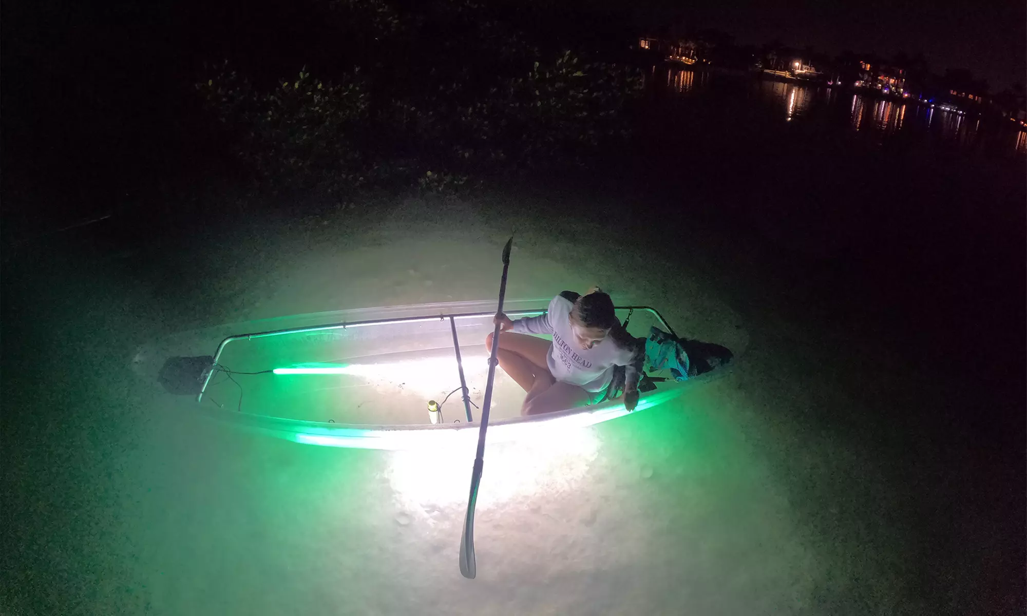 Explore Sarasota's Nightlife in Glowing Kayaks