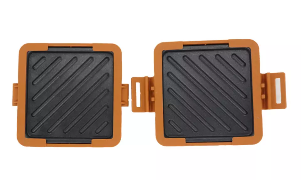 Compact magnetron, tosti en sandwich apparaat