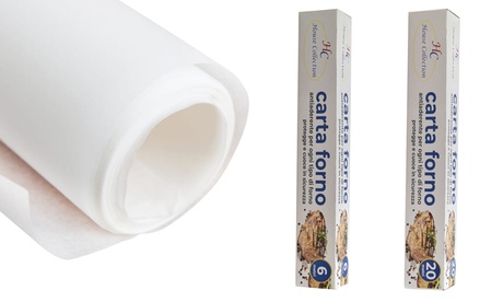 Fornitura di carta da forno disponibile in 2 dimensioni