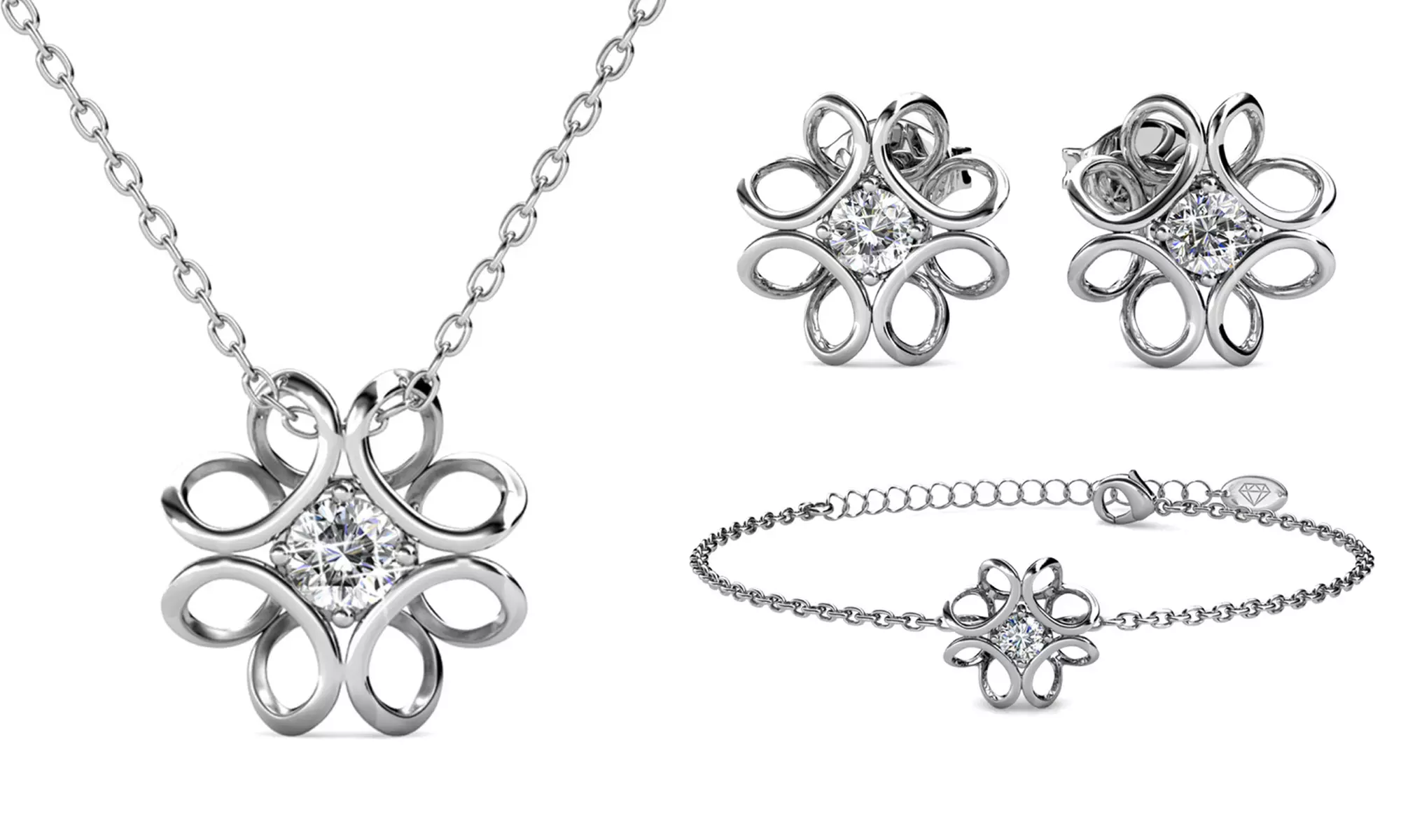 Ensemble de bijoux ornés de cristaux Swarovski® - Primary Image