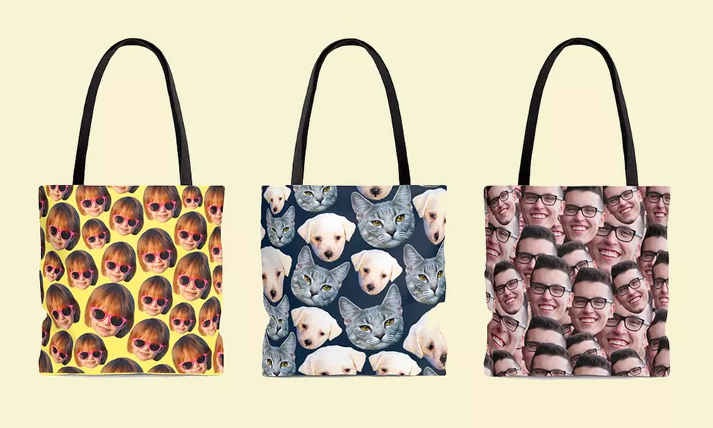 Personalisierte Foto-Tasche