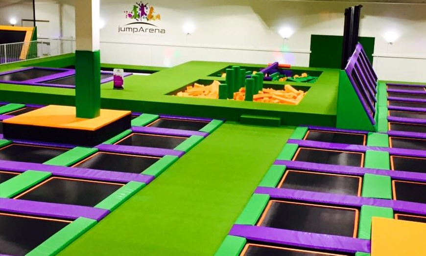 Image 2: Trampoline Park Access