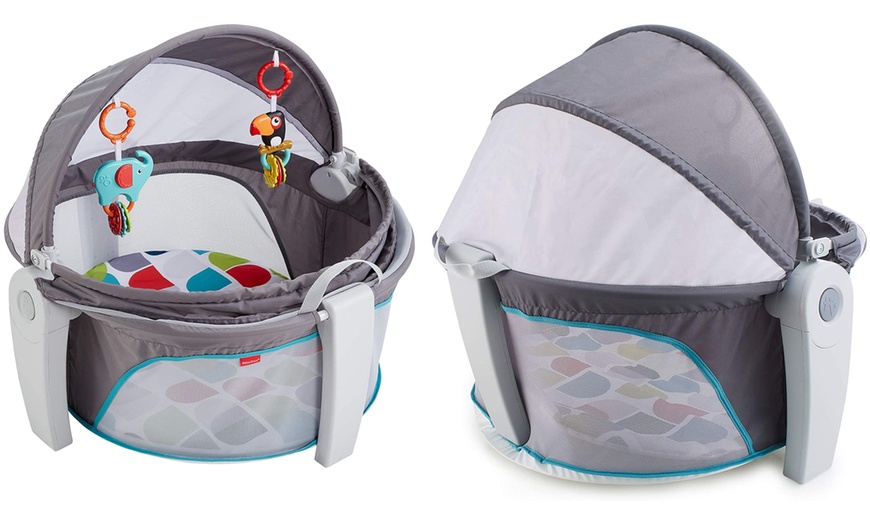 Image 1: Fisher Price On-The-Go Baby Dome