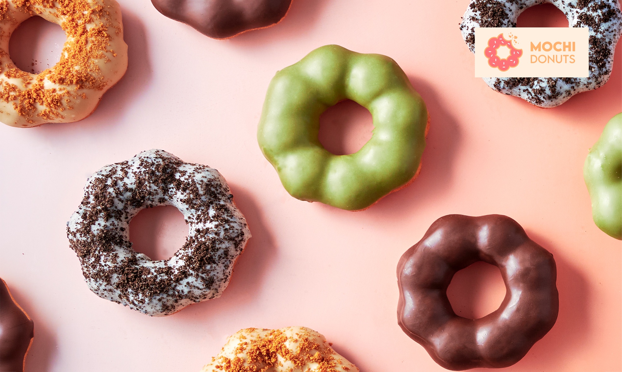 Light, Fluffy & Chewy Premium Japanese Mochi Donuts