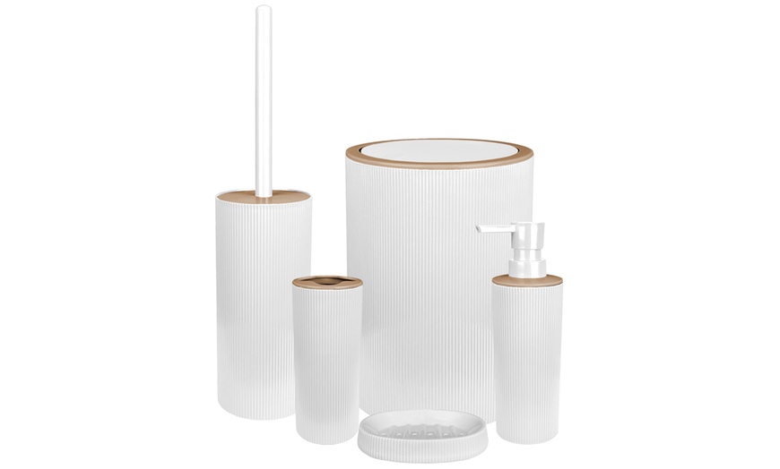 Image 5: Set di 5 accessori da bagno