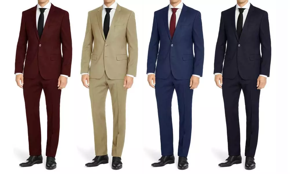 MDRN Uomo by Braveman Classic Fit Two-Piece Suit - Primary Image