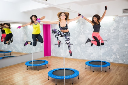 5 classes Tranpoline - Power Cycle and Fitness Studio