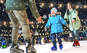 Up to 43% Off Ice Skating + Rentals at Holidays on the Hill