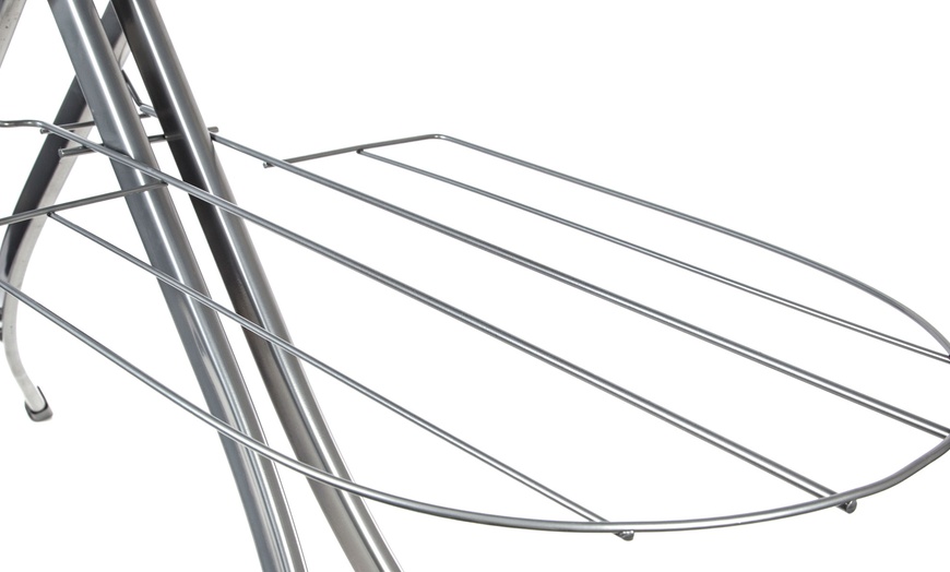 Image 5: Ironing Board with Garment Rack