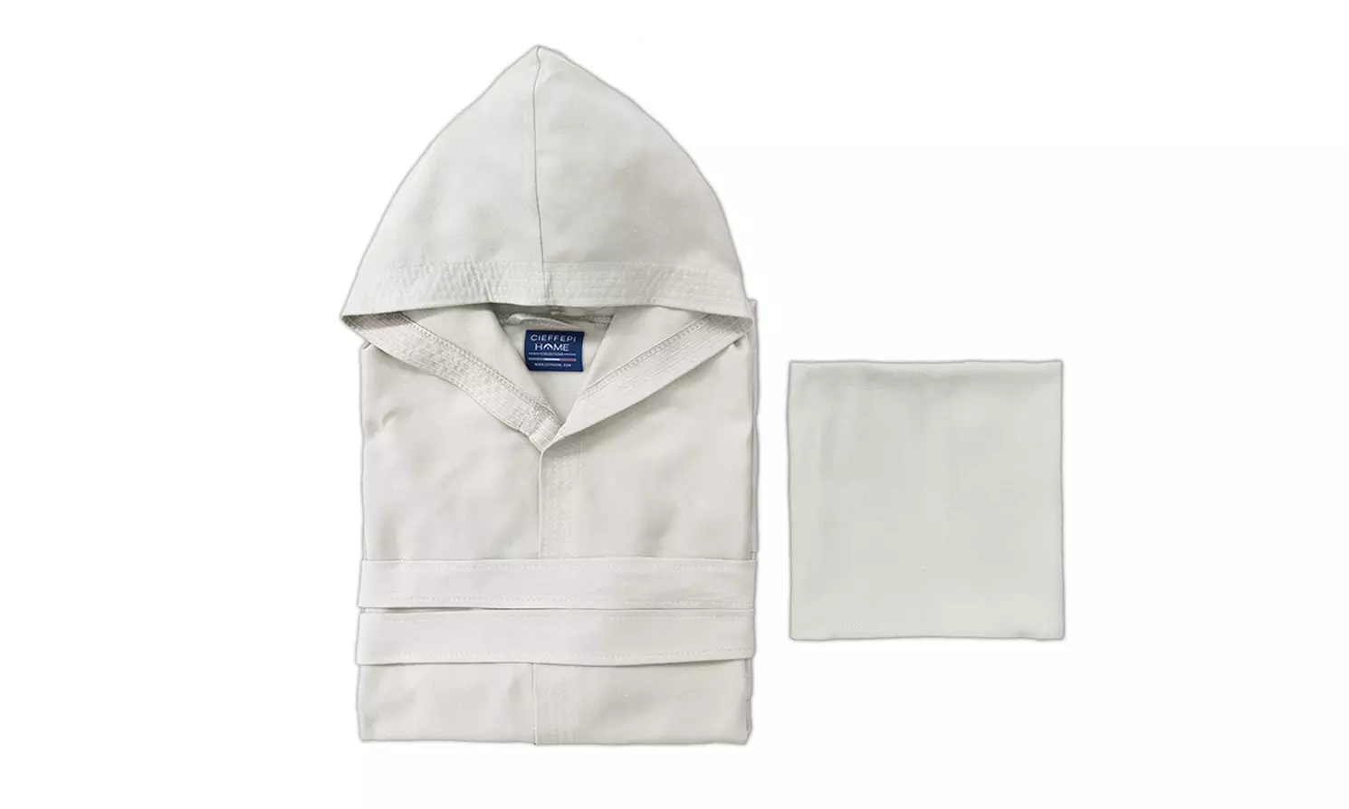 Set Accappatoio + telo in microfibra unisex