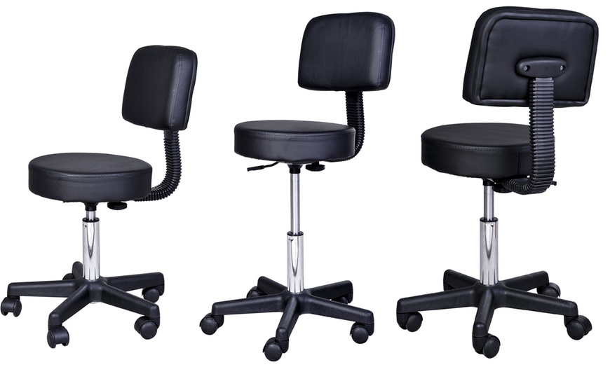 Image 2: Beauty and Massage Therapy Stools