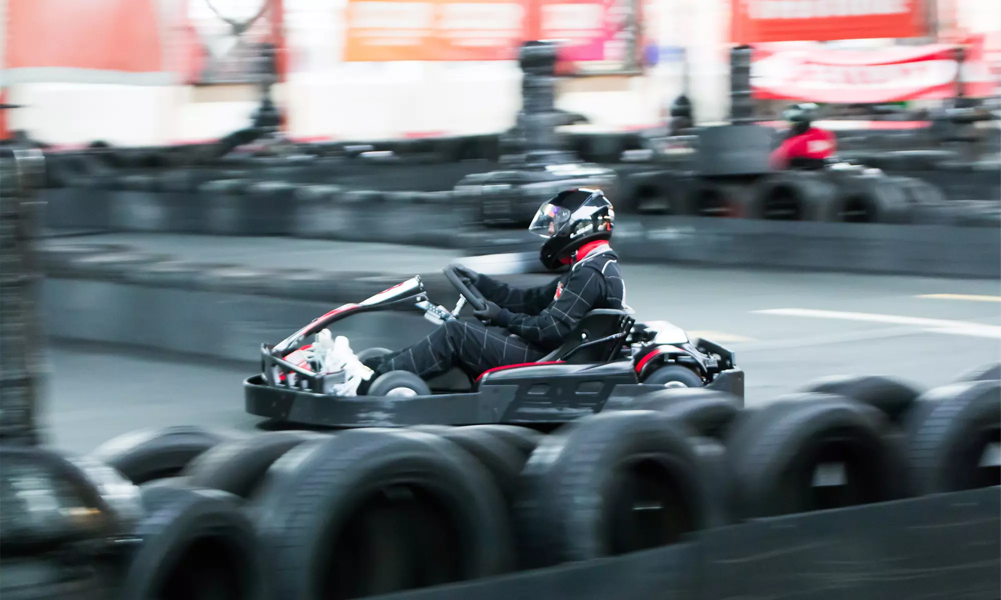 Private Karting Track Sessions 20 or 40 Minutes for 4 or 8 People