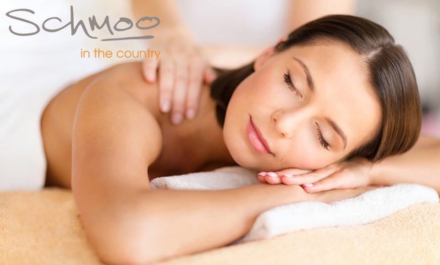 Image 1: Luxury Pamper Package at Schmoo in the Country at Hilton Puckrup Hall