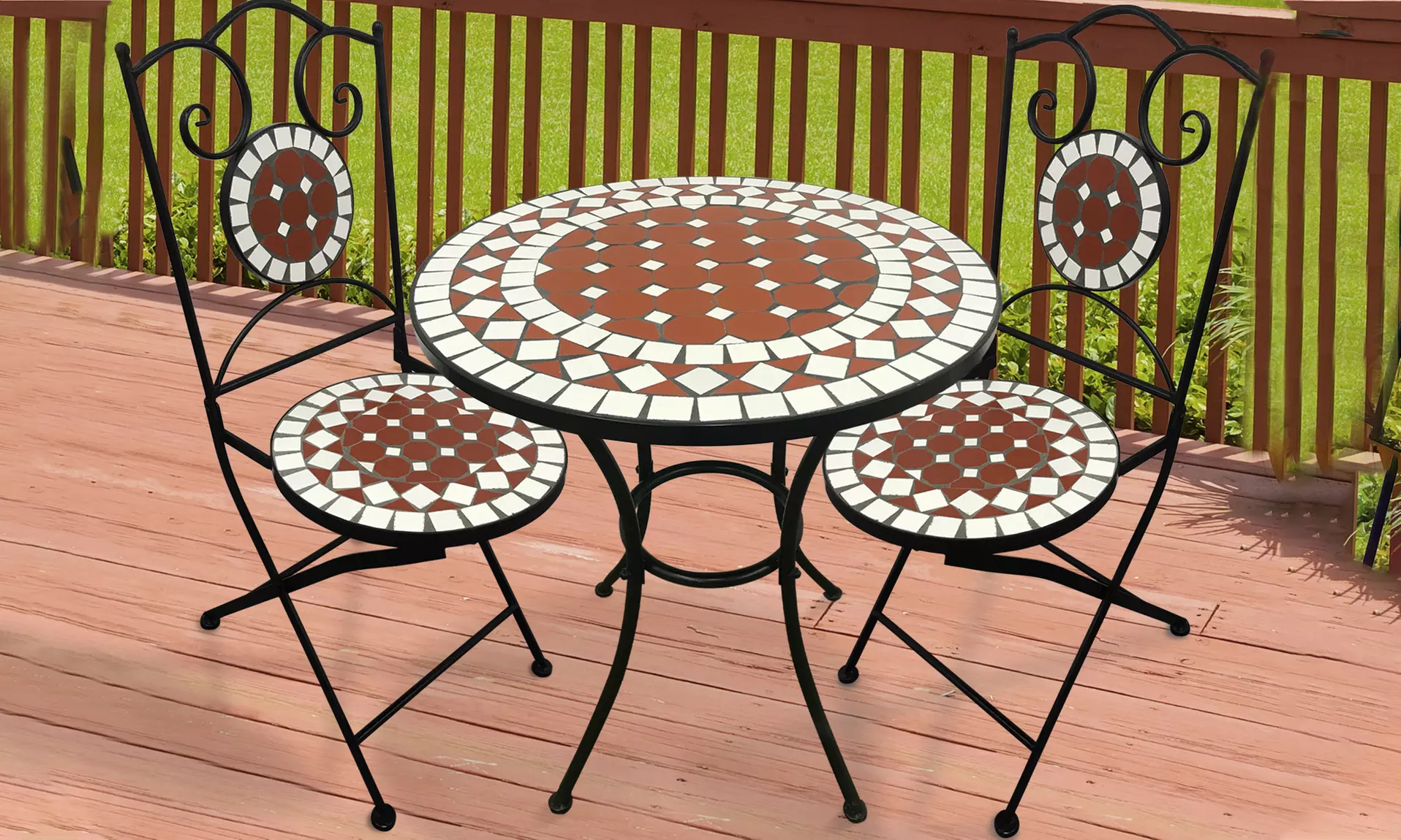 Muebles Bistrot mosaico de exterior - Primary Image