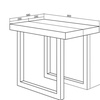 Image 37: Table console extensible 