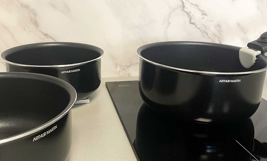 Image 7: Arthur Martin Three-Pot Cookware Set