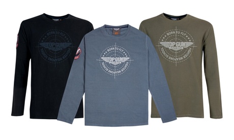 Maglia da uomo Top Gun Maverick, disponibile in 3 colori e 4 taglie