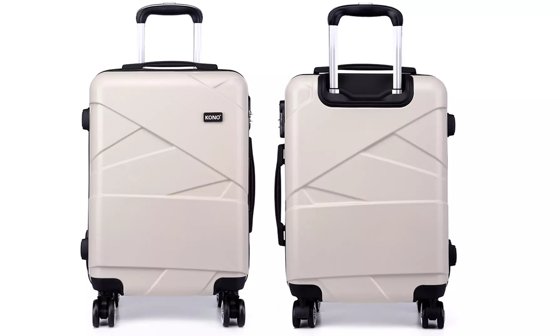 1x oder 3x Einzel- oder dreiteiliges Hartschalenkoffer-Set