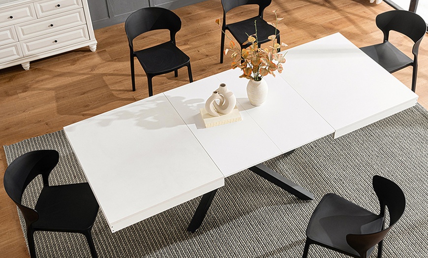 Image 2: Tavolo da pranzo allungabile Bakaji