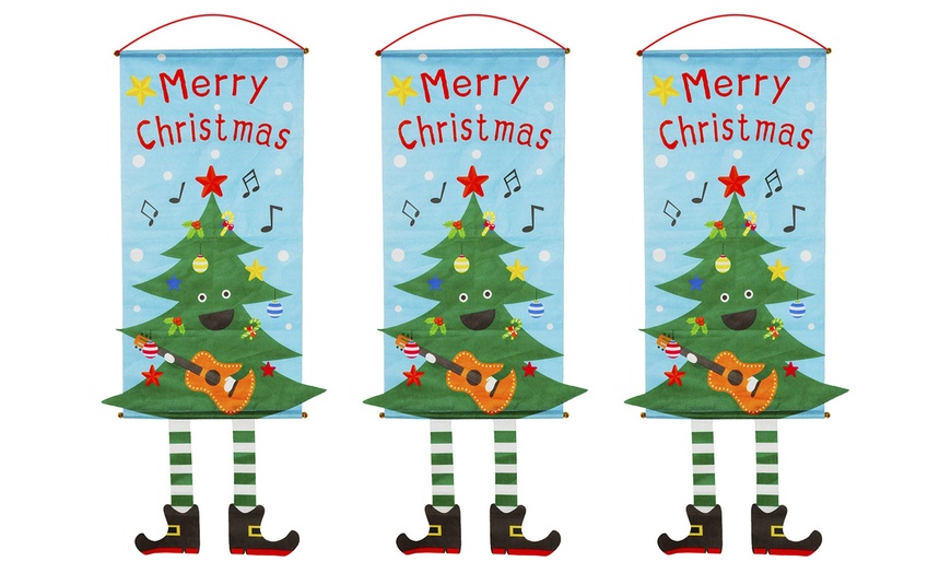 Image 24: Merry Christmas Hanging Banner