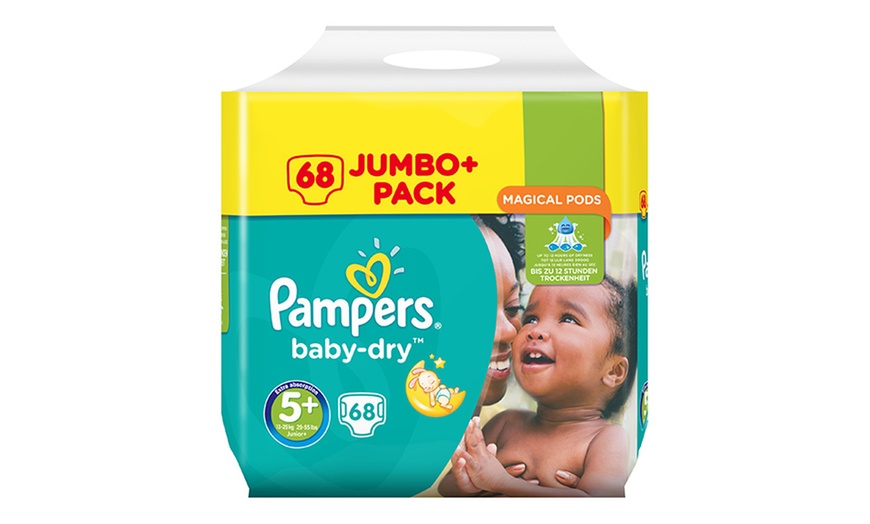 Image 3: Pampers Baby Dry Jumbo Two-Packs