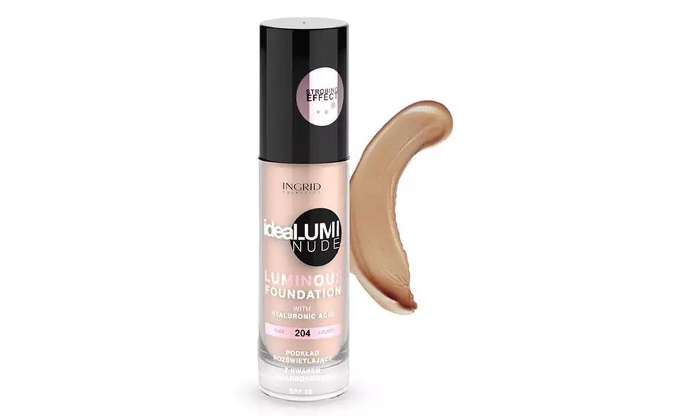 1 2 3 ou 4 fond de teint IdeaLumi anti-âge avec acide hyaluronique - Second Medium