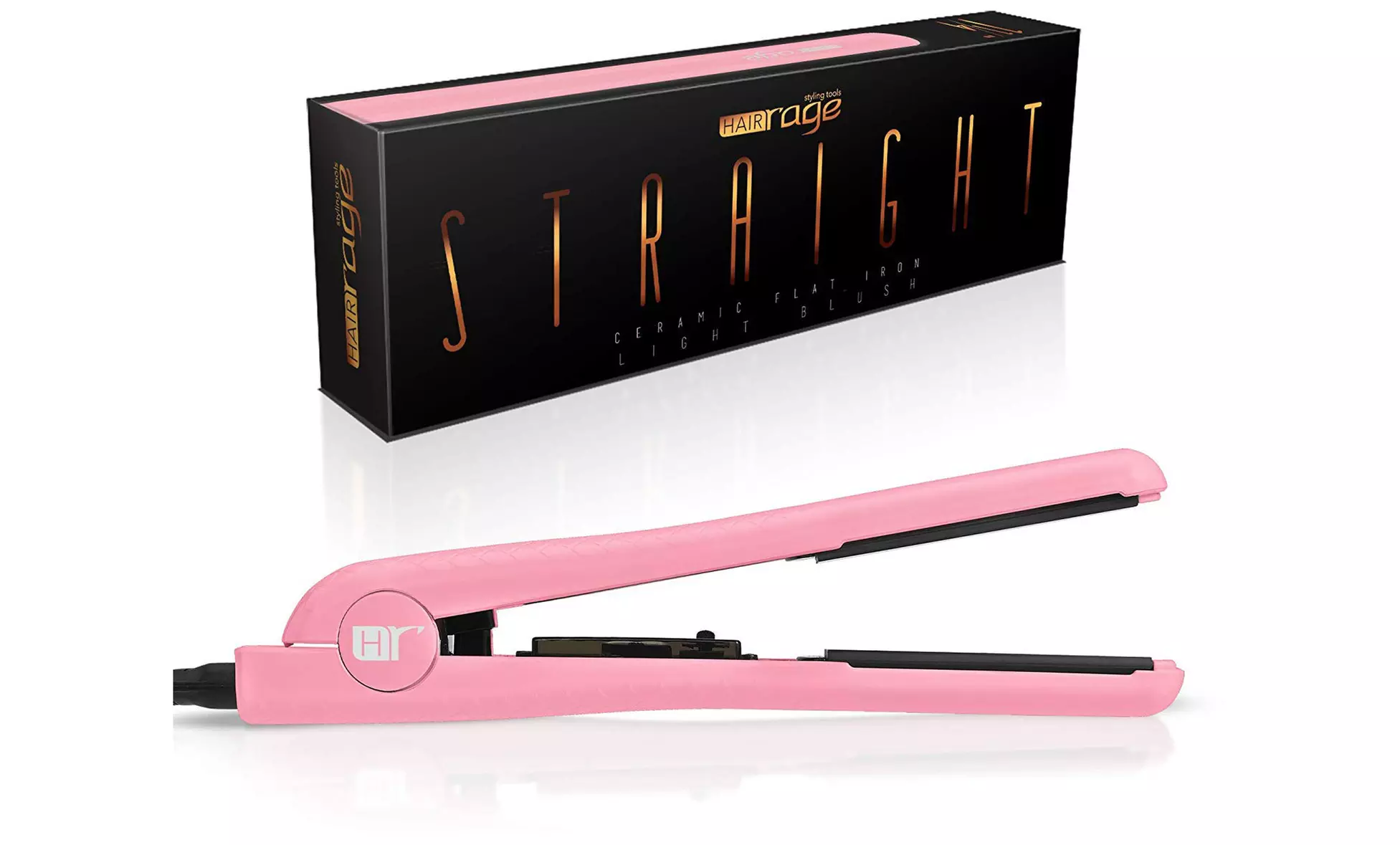 Hair Rage Straight Edition 1.25" Ceramic/Tourmaline Flat Iron - Primary Image